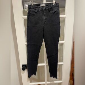 Abercrombie & Fitch Women's washed black Skinny Jeans